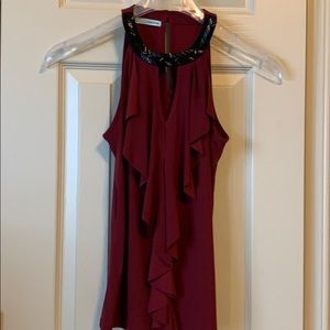 Beautiful Wine Colored Blouse 🖤